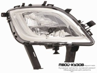 ФАРА ПРОТИВОТУМАННАЯ ПРАВАЯ СТОРОНА С УКАЗАТЕЛЬ ПОВОРОТА ВНУТРИ (DEPO) ХРОМ для Opel ASTRA J (2009-)