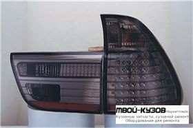 ФОНАРЬ ЗАДНИЙ ВНЕШНИЙ+ВНУТР ЛЕВАЯ + ПРАВАЯ (КОМПЛЕКТ) ТЮНИНГ ПРОЗРАЧНЫЙ С ДИОД (SONAR) ТОНИР ВНУТРИ ХРОМ для BMW E53 X5 (1999-2004.2004 - 2006)