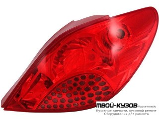 ФОНАРЬ ЗАДНИЙ ВНЕШНИЙ ПРАВАЯ СТОРОНА (DEPO) для Peugeot 207 (2005-)