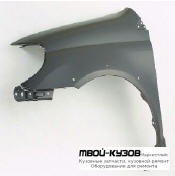 КРЫЛО ПЕРЕДНИЙ ЛЕВАЯ СТОРОНА С ОТВ ПОД МОЛДИНГ (ТАЙВАНЬ) для Toyota ECHO (2000-)