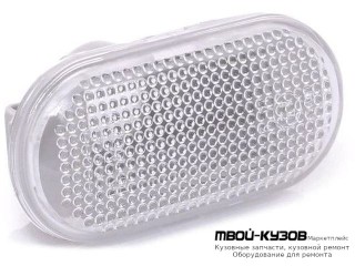 ПОВТОРИТЕЛЬ ПОВОРОТА В КРЫЛО ЛЕВАЯ = ПРАВАЯ БЕЛЫЙ (КИТАЙ) для Nissan MICRA (2003-), Nissan NAVARA (2006-), Nissan NOTE (01.2006-) E11E, Nissan PATFINDER R51 (2005-), Nissan QASHQAI (2007-), Nissan TIIDA (2007-)