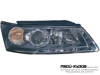 ФАРА ПРАВАЯ СТОРОНА ПОД КОРРЕКТОР (DEPO) для Hyundai NF (2004-)