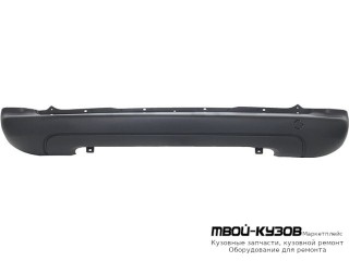 БАМПЕР ЗАДНИЙ (ТАЙВАНЬ) для Peugeot PARTNER (2008-2015)