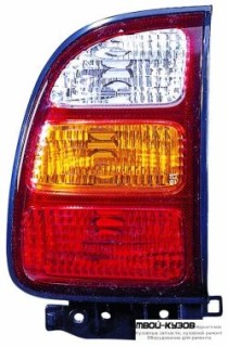 ФОНАРЬ ЗАДНИЙ ВНЕШНИЙ ЛЕВАЯ СТОРОНА (DEPO) ТРЕХЦВЕТН для Toyota RAV4 (04.1994 - 08.1997) (09.1997 - 08.2000)