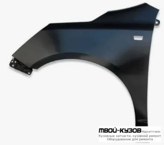 КРЫЛО ПЕРЕДНИЙ ЛЕВАЯ СТОРОНА С ОТВ ПОД ПОВТОРИТЕЛЬ (КИТАЙ) для Chevrolet COBALT (2013-)