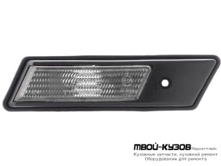 ПОВТОРИТЕЛЬ ПОВОРОТА В КРЫЛО ЛЕВАЯ СТОРОНА (DEPO) БЕЛЫЙ для BMW E36 (12.1990 - 01.2000)