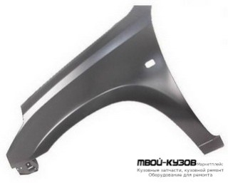 КРЫЛО ПЕРЕДНИЙ ЛЕВАЯ СТОРОНА С ОТВ ПОД ПОВТОРИТЕЛЬ БЕЗ ОТВ ПОД МОЛДИНГ (ТАЙВАНЬ) для Toyota RAV4 (2000-2003) (2004-2005)