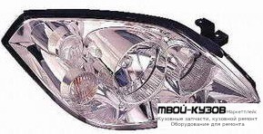 ФАРА ПРАВАЯ СТОРОНА ПОД КОРРЕКТОР (DEPO) для Nissan PRIMERA P12 (2002-)