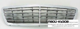 РЕШЕТКА РАДИАТОРА В СБОРЕ ХРОМ-ЧЁРНЫЙ (ТАЙВАНЬ) для Mercedes W203 (07.2000-)