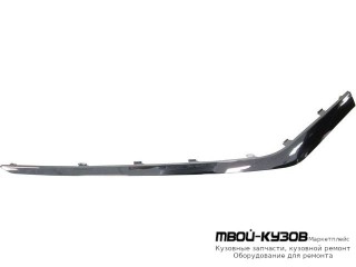 МОЛДИНГ БАМПЕРА ПЕРЕДНИЙ ПРАВАЯ СТОРОНА НИЖН (КИТАЙ) для Hyundai SONATA (2017-)