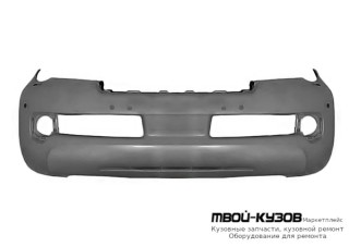 БАМПЕР ПЕРЕДНИЙ С ОТВЕРСТИЯМИ ПОД ОМЫВАТЕЛЬ ФАР ПОД ДАТЧИКИ (ориг.) для Lexus GX 460 (2009-)