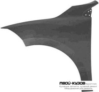 КРЫЛО ПЕРЕДНИЙ ПРАВАЯ СТОРОНА (ТАЙВАНЬ) для Renault MEGANE (2008-)