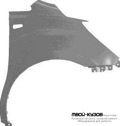 КРЫЛО ПЕРЕДНИЙ ПРАВАЯ СТОРОНА С ОТВ ПОД ПОВТОРИТЕЛЬ (ТАЙВАНЬ) для Hyundai STAREX (H1) (2008-)