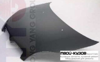 КАПОТ С 2 ОТВ П/ОМЫВАТЕЛЬ (ТАЙВАНЬ) для Toyota YARIS (1999 - 11.2002) (12.2002 - 07.2005)