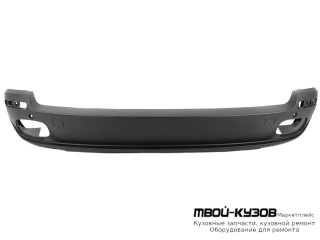 БАМПЕР ЗАДНИЙ БЕЗ ОТВ ПОД ДАТЧИКИ (ТАЙВАНЬ) для BMW E70 X5 (2007-)