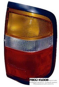 ФОНАРЬ ЗАДНИЙ ВНЕШНИЙ ПРАВАЯ СТОРОНА (DEPO) ТРЕХЦВЕТН для Nissan PATFINDER R50 USA (1996-1999) (1999-2004) TERRANO (10.1997 - 1999)
