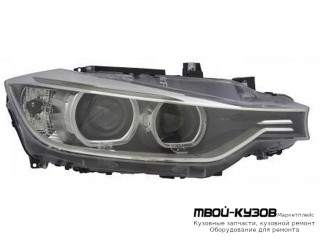 ФАРА ПРАВАЯ СТОРОНА С КОРРЕКТОР , ДИОД , (КСЕНОН) -D1S- (DEPO) для BMW F30 3 series (2012-)