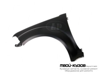 КРЫЛО ПЕРЕДНИЙ ЛЕВАЯ СТОРОНА БЕЗ ОТВ ПОД ПОВТОРИТЕЛЬ (КИТАЙ) для Nissan PATFINDER R51 (2005-)