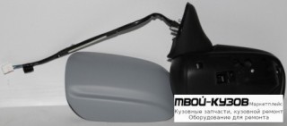 ЗЕРКАЛО ПРАВАЯ СТОРОНА ЭЛЕКТР С ПОДОГРЕВОМ (CONVEX) ГРУНТ (ТАЙВАНЬ) для Mazda PREMACY (1999-)