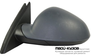 ЗЕРКАЛО ЛЕВАЯ СТОРОНА ЭЛЕКТР С ПОДОГРЕВОМ , АВТОСКЛАДЫВ 7 КОНТ (ASPHERICAL) ГРУНТ (ТАЙВАНЬ) для Opel INSIGNIA (2008-)