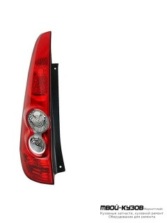 ФОНАРЬ ЗАДНИЙ ВНЕШНИЙ ЛЕВАЯ СТОРОНА (5 дв) (DEPO) для Ford FIESTA (2006-2007)