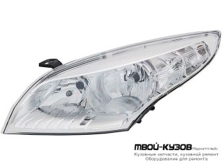 ФАРА ПРАВАЯ СТОРОНА С КОРРЕКТОР (DEPO) для Renault MEGANE (2008-)