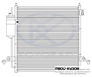 L200 КОНДЕНСАТОР КОНДИЦИОНЕРА 2.5 (дизель) (KOYO) для Mitsubishi L200 (2005-)