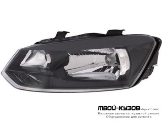 ФАРА ЛЕВАЯ СТОРОНА С КОРРЕКТОР (СЕДАН) (DEPO) для Volkswagen POLO (09.2010 - 2020)