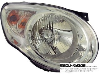 ФАРА ПРАВАЯ СТОРОНА БЕЗ КОРРЕКТОР (DEPO) для KIA PICANTO (2008-2011)