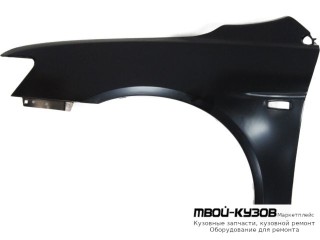 КРЫЛО ПЕРЕДНИЙ ЛЕВАЯ СТОРОНА С ОТВ ПОД ПОВТОРИТЕЛЬ (КИТАЙ) для Mitsubishi LANCER (03.2007-)