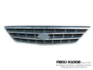 РЕШЕТКА РАДИАТОРА ХРОМ-ЧЁРНЫЙ (КИТАЙ) для KIA SPECTRA ИЖ (2005-)