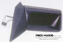 ЗЕРКАЛО ЛЕВАЯ СТОРОНА ЭЛЕКТР С ПОДОГРЕВОМ (FLAT) (ТАЙВАНЬ) для Mercedes W124 (01.1985 - 08.1989) (09.1989 - 06.1993) E124 (07.1993 - 06.1995)