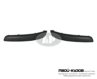 МОЛДИНГ БАМПЕРА ПЕРЕДНИЙ ПРАВАЯ СТОРОНА ЧЁРНЫЙ (ТАЙВАНЬ) для Volkswagen GOLF V (10.2003-)