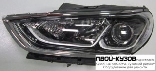 ФАРА ЛЕВАЯ СТОРОНА +/- КОРРЕКТОР (КИТАЙ) для Hyundai SONATA (2017-)