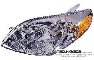 ФАРА ЛЕВАЯ СТОРОНА (USA) (DEPO) для Toyota MATRIX (2003-)