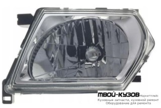ФАРА ЛЕВАЯ СТОРОНА БЕЗ КОРРЕКТОР (DEPO) для Nissan PATROL GR (1998 - 09.2002) (10.2002 - 07.2004)