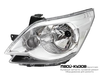 ФАРА ЛЕВАЯ СТОРОНА ПОД КОРРЕКТОР (КИТАЙ) для Ravon R4 (2016-), Chevrolet COBALT (2013-)