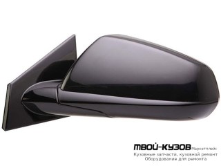 ЗЕРКАЛО ЛЕВАЯ СТОРОНА ЭЛЕКТР С ПОДОГРЕВОМ (POLYWAY) ГРУНТ (ТАЙВАНЬ) для Cadillac SRX (2003-)