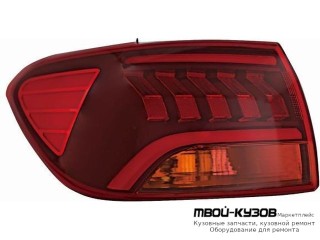 ФОНАРЬ ЗАДНИЙ ВНЕШНИЙ ЛЕВАЯ СТОРОНА ДИОД (DEPO) для KIA SORENTO (2013-)