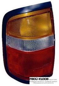 ФОНАРЬ ЗАДНИЙ ВНЕШНИЙ ЛЕВАЯ СТОРОНА (DEPO) ТРЕХЦВЕТН для Nissan PATFINDER R50 USA (1996-1999) (1999-2004) TERRANO (10.1997 - 1999)