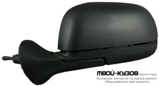 ЗЕРКАЛО ЛЕВАЯ СТОРОНА С ТРОСИК (CONVEX) (ТАЙВАНЬ) для Renault DUSTER (2010-)