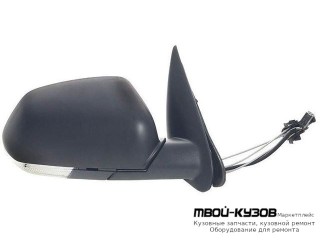 ЗЕРКАЛО ПРАВАЯ СТОРОНА МЕХАН С ТРОСИК С УКАЗАТЕЛЬ ПОВОРОТА (CONVEX) (ТАЙВАНЬ) для Skoda OCTAVIA (2004-2008)