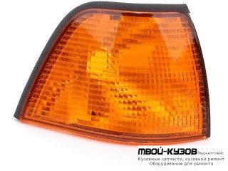 УКАЗ.ПОВОРОТА УГЛОВОЙ ПРАВАЯ СТОРОНА (compact) (СЕДАН) (DEPO) ЖЕЛТ для BMW E36 (12.1990 - 01.2000)