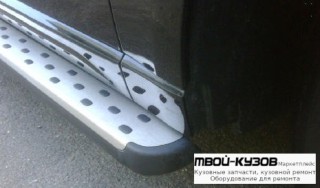 ПОРОГ-ПОДНОЖКА ЛЕВАЯ + ПРАВАЯ (КОМПЛЕКТ) для Mazda CX7 (2006-)