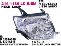 ФАРА правая под корретор  - для MITSUBISHI PAJERO MONTERO