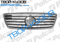 W210,E, 99- РЕШЕТКА 9 МОЛДИНГОВ КАРБОН