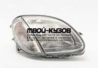 440-1129R-LDEMA - ФАРА ПРАВАЯ С УКАЗАТЕЛЕМ ПОВОРОТА (DEPO) Mercedes W170 SLK (1996-)