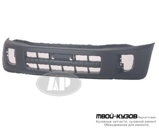 БАМПЕР ПЕРЕДНИЙ БЕЗ ОТВ П/РАСШИРИТ ГРУНТ (ТАЙВАНЬ) для Toyota RAV4 (2000-2003) (2004-2005)