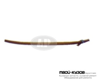 МОЛДИНГ БАМПЕРА ПЕРЕДНИЙ ЦЕНТРАЛ ХРОМ (ТАЙВАНЬ) для Toyota LANDCRUISER 80 (01.1990 - 01.1998)