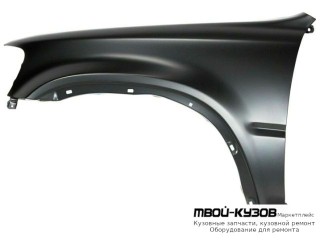 КРЫЛО ПЕРЕДНИЙ ЛЕВАЯ СТОРОНА БЕЗ ОТВ ПОД ПОВТОРИТЕЛЬ (ТАЙВАНЬ) для Honda CRV (1996-2002)